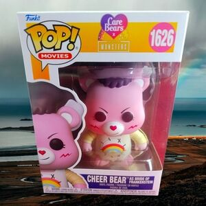 Cheer bear as bride of frankenstein funko #  1626 (nib) With pop protector